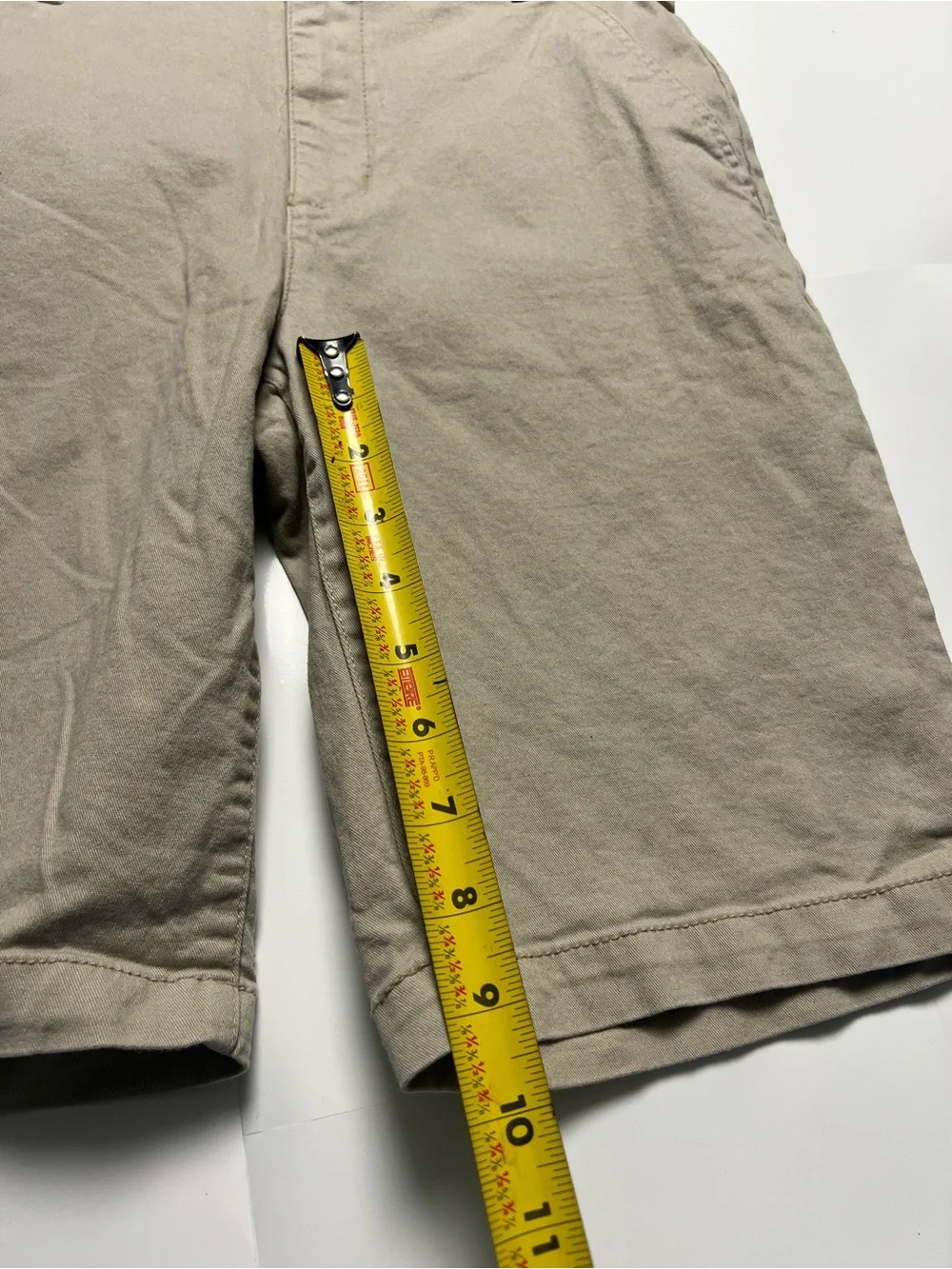 Old Navy Boy Tan Flat-Front Shorts Size14